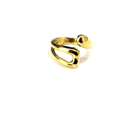 ANELLO OTTONE - AVVOLGENTE