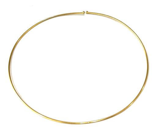 COLLANA OTTONE SEMI RIGIDO