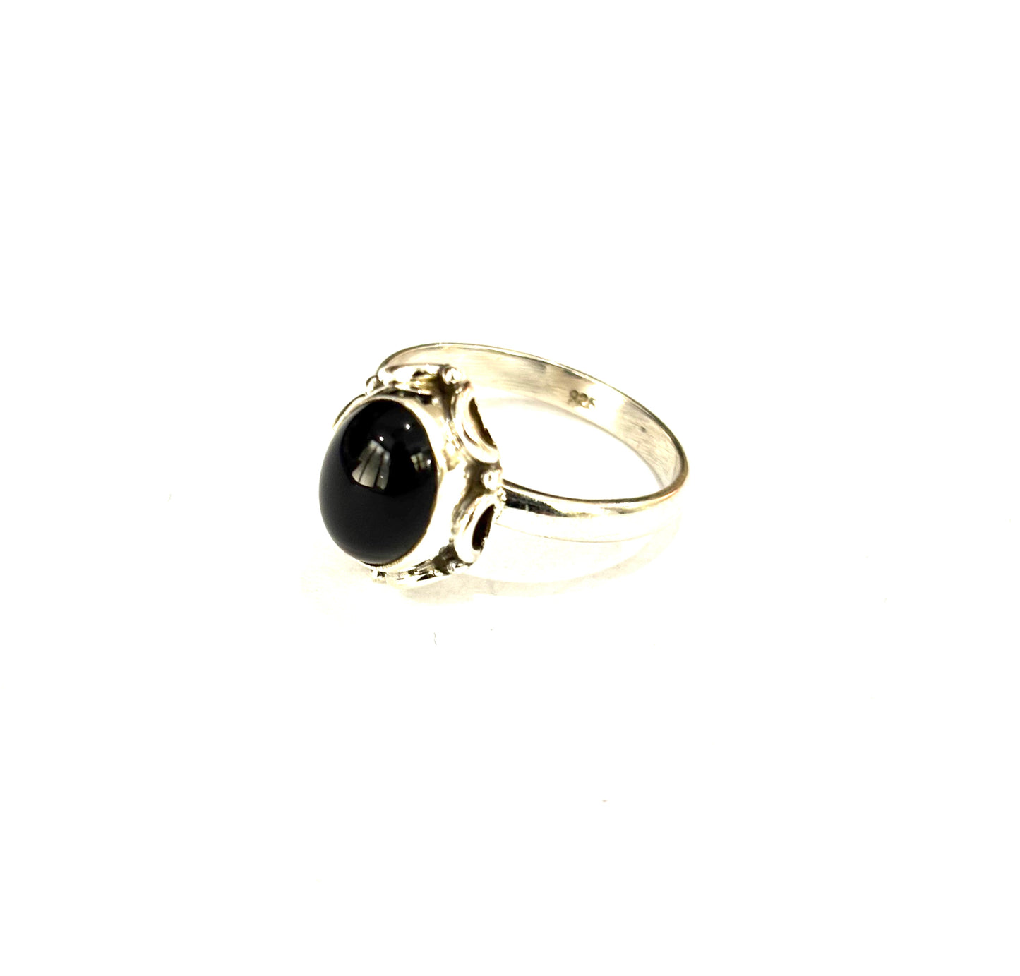 ANELLO ONICE OVALE - ARGENTO 925