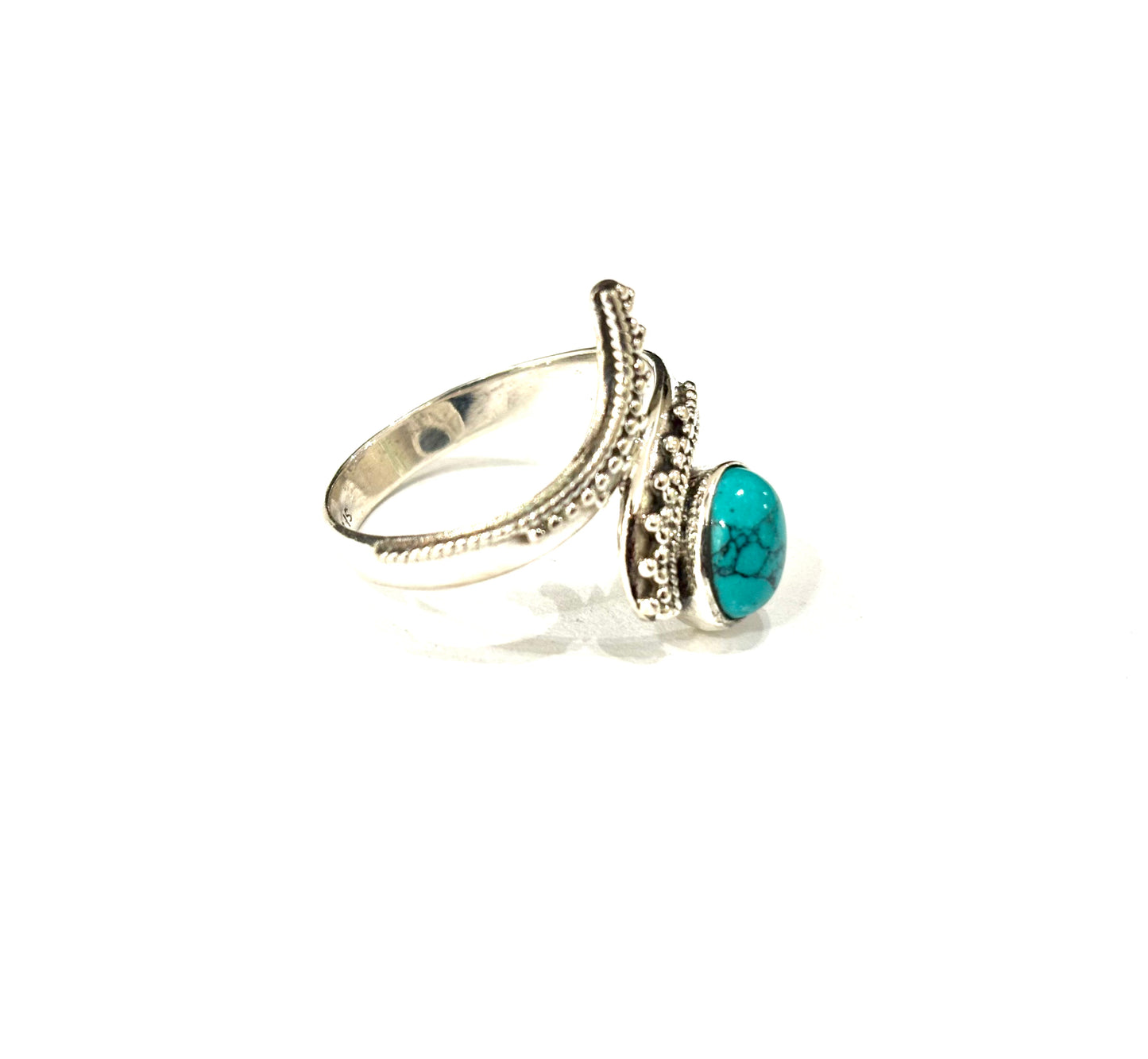 ANELLO AULITE TURCHESE - ARGENTO 925