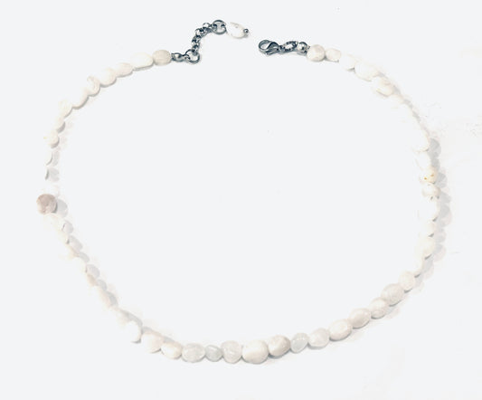 COLLANA GIROCOLLO SASSO BURATTATO