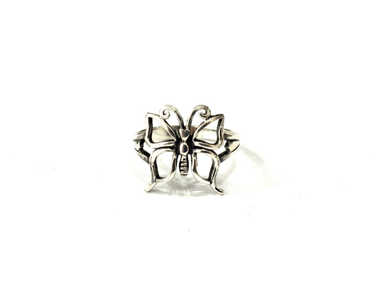 ANELLO FARFALLA TRAFORATA - ARGENTO 925