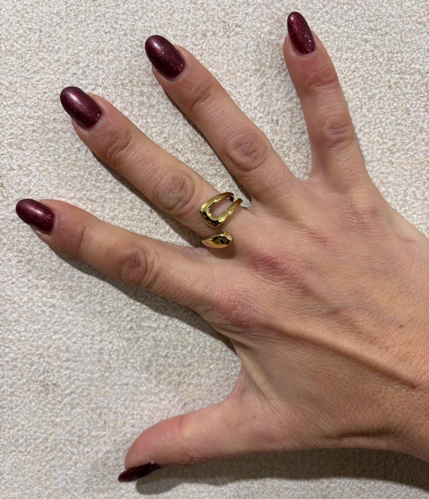 ANELLO OTTONE - AVVOLGENTE