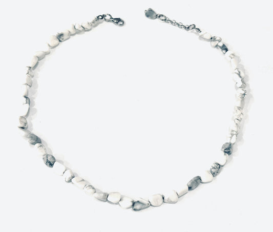 COLLANA GIROCOLLO SASSO BURATTATO