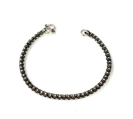 BRACCIALE FIORE SARDO - ARGENTO 925