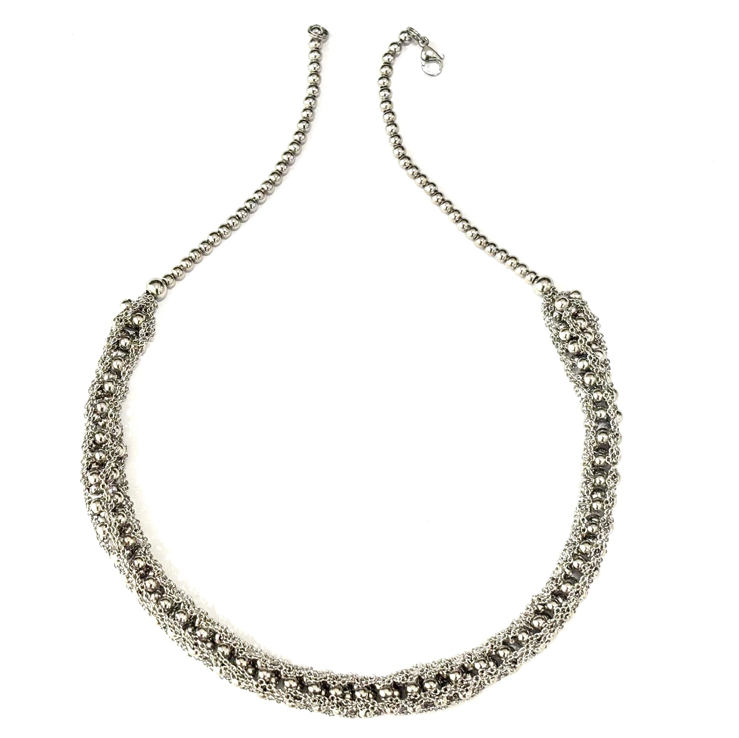 COLLANA NODUS ORNATA ACCIAIO