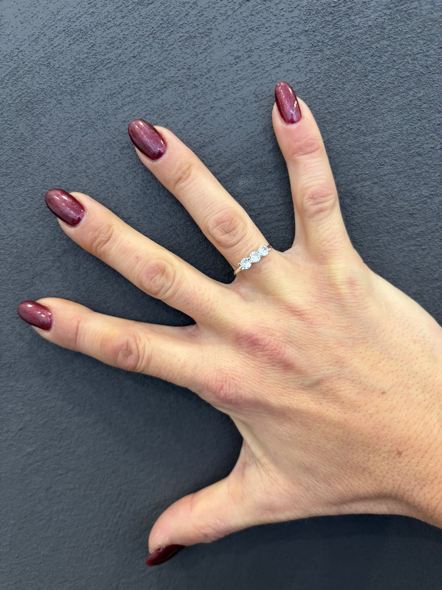 ANELLO TRILOGY SCINTILLANTE - ARGENTO 925 - ZIRCONI