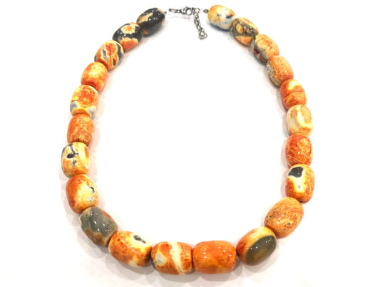 COLLANA GIROCOLLO AGATA BICOLORE BARILOTTO