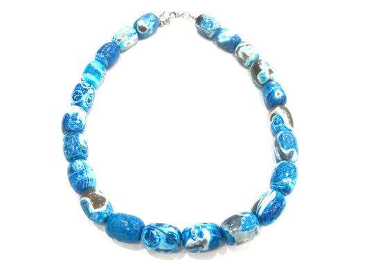 COLLANA GIROCOLLO AGATA BICOLORE BARILOTTO