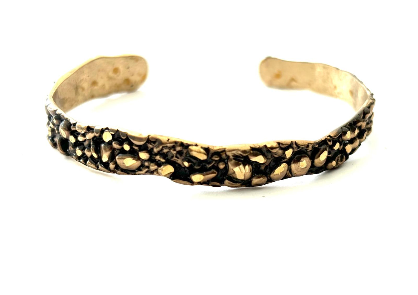 BRACCIALE TINA KOTSONI ART JEWELLERY - BRONZO BRUNITO