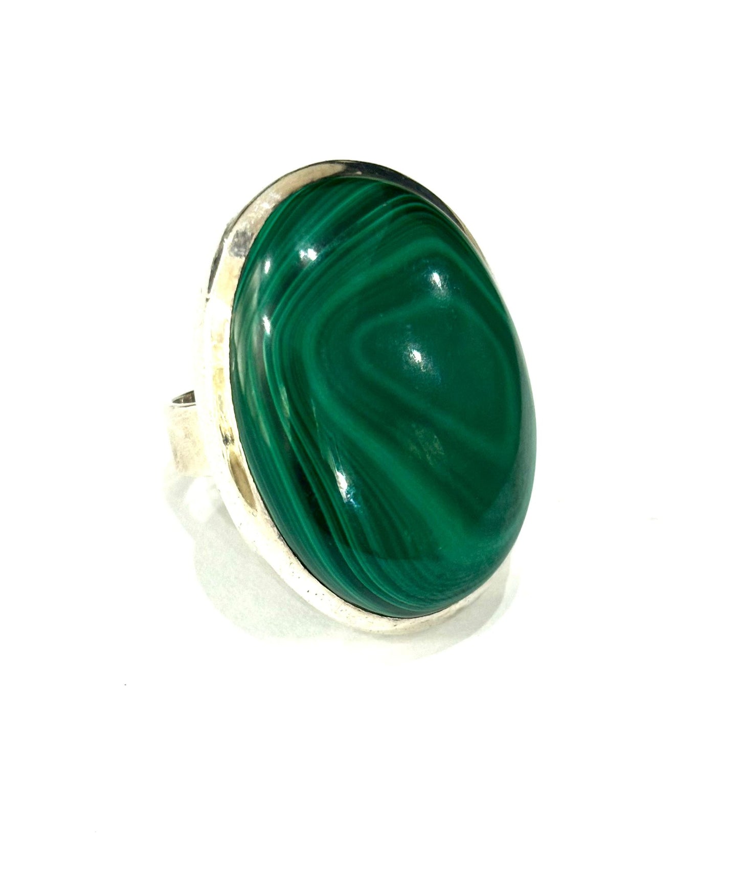 ANELLO MALACHITE ARGENTO 925