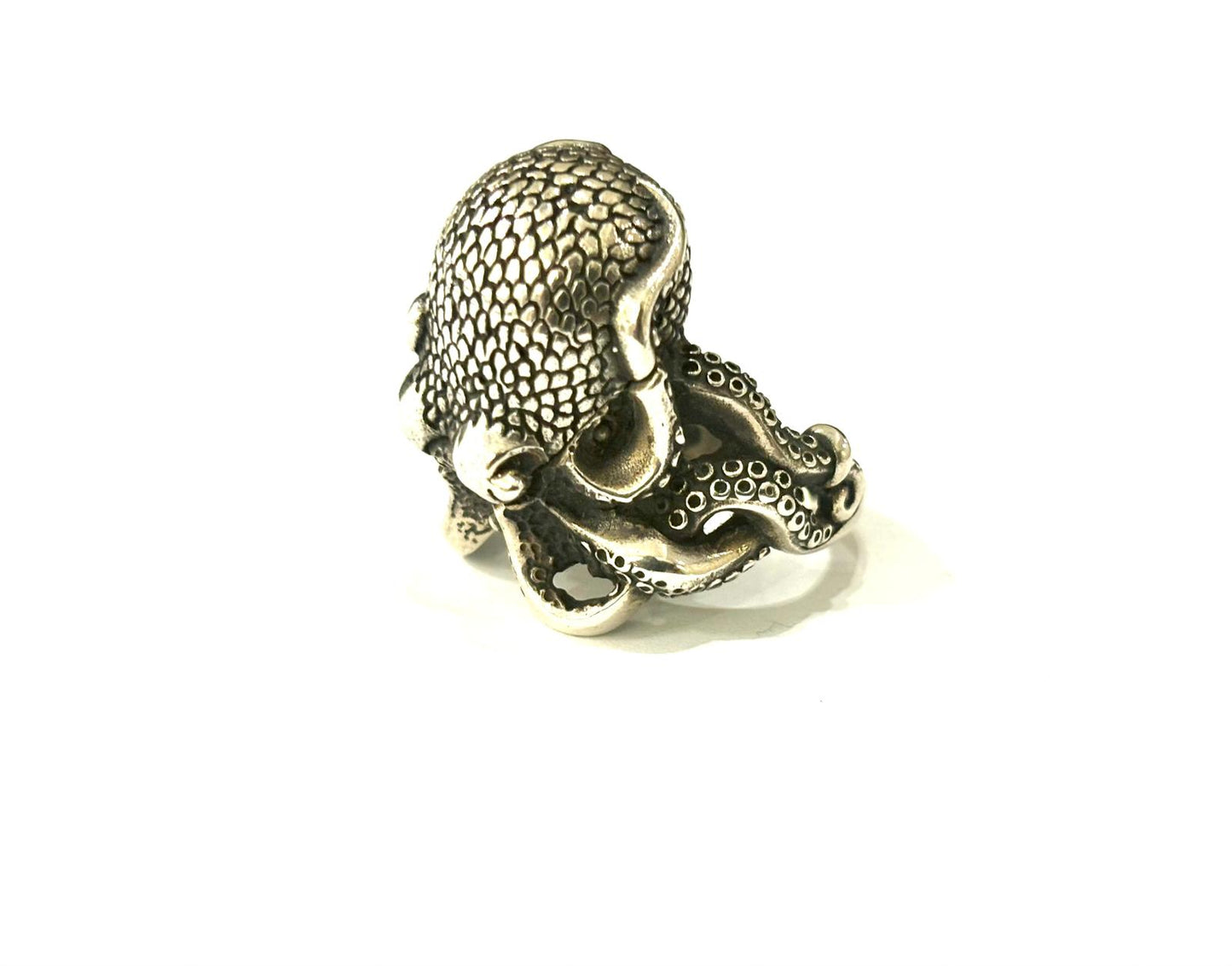 ANELLO POLPO OCTOPUS ARGENTO 925