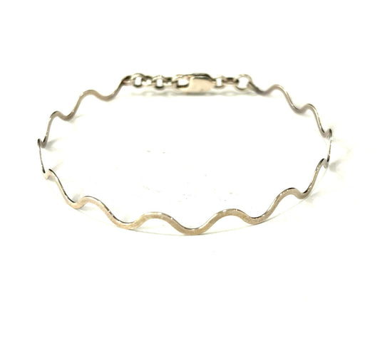 BRACCIALE ONDE ARGENTO 925