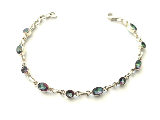 BRACCIALE MYSTIC TOPAZ ARGENTO 925