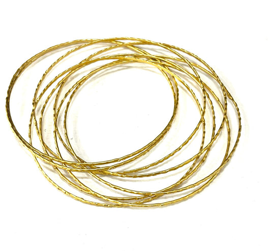 BRACCIALE BANGLE OTTONE