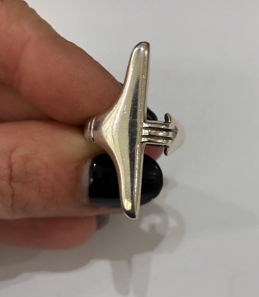 ANELLO SCULTOREO ARGENTO 925