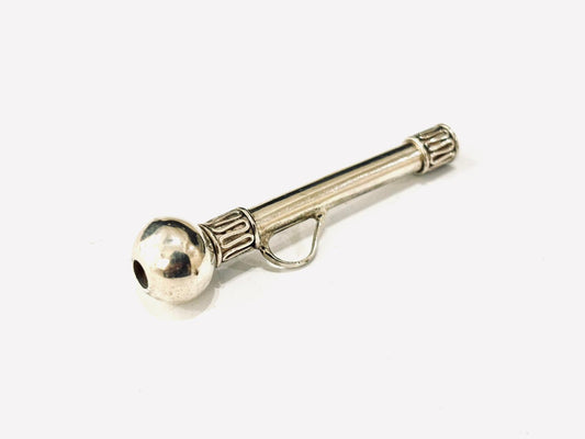 CIONDOLO CANNULA/PIPPOTTO ARGENTO 925