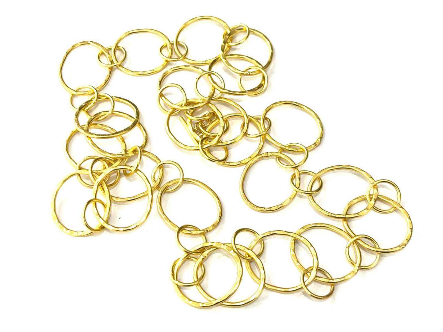 COLLANA OTTONE - MAXI ANELLI