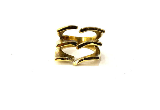 ANELLO OTTONE - DESIGN SCULTOREO