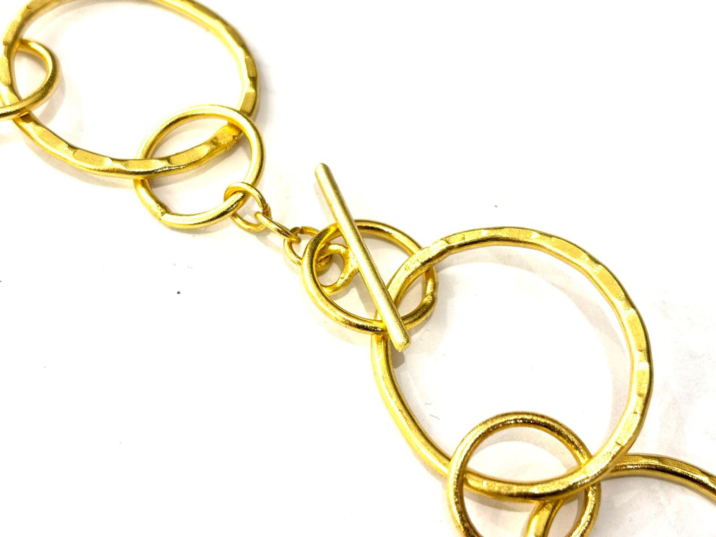 COLLANA OTTONE - MAXI ANELLI