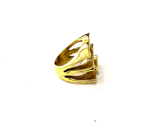 ANELLO OTTONE - DESIGN SCULTOREO