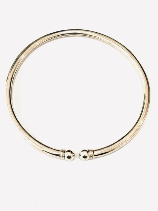 GIROCOLLO SEMIRIGIDO TUBOLARE ARGENTO 925
